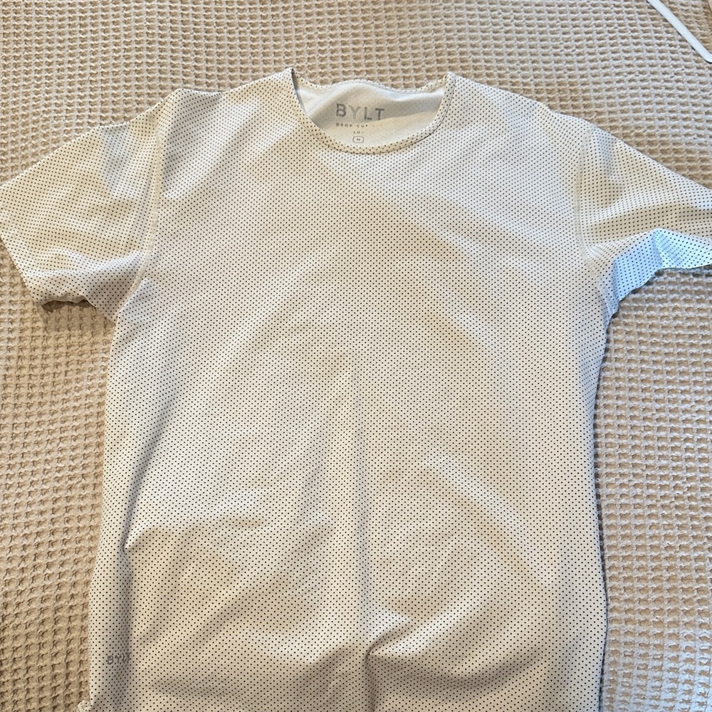 BYLT Basics Light Gray Short Sleeve Tee
